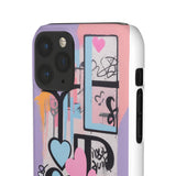 Graffiti Street Art-Inspired Phone Case for Girls