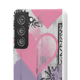 Urban Graffiti Chic Phone Case - Street Art for Girls