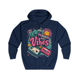 Vintage Vibes Graphic Hoodie – Retro Streetwear Style for Women