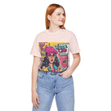 Retro Vibes: Women's Throwback T-Shirts with Bold '80s-'9 - T-Shirt by Printify | Unique designs from ArteoDesign