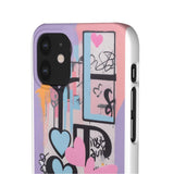 Graffiti Phone Case for Girls: Urban Chic Meets Feminine Sty - Phone Case by Printify | Unique designs from ArteoDesign