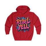 Women’s Rebel Yell Graffiti Hoodie - Bold Urban Streetwear