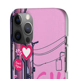 Graffiti Phone Case for Girls: London Skyline Design, Edgy U - Phone Case by Printify | Unique designs from ArteoDesign