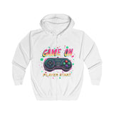 "Game On" Retro Gaming Hoodie – Classic Controller Design