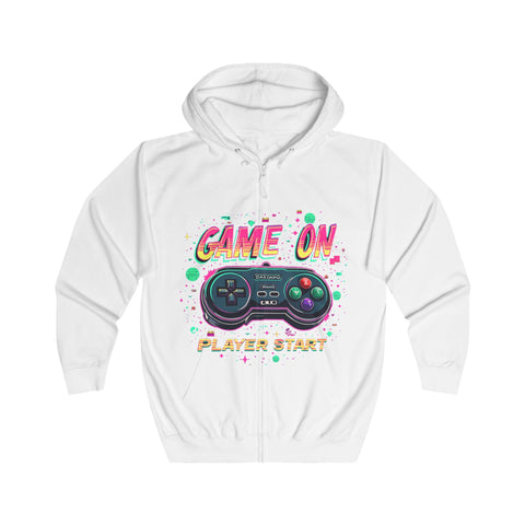 "Game On" Retro Gaming Hoodie – Classic Controller Design