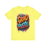 Grind Hustle T-Shirt – Motivational Streetwear Graphic Tee