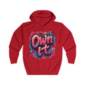 Bold Graffiti Own It Hoodie - Women's Streetwear