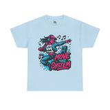 Move the System T-Shirt – White Urban Music Tee UK