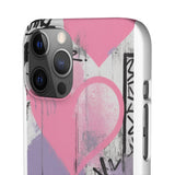 Urban Graffiti Chic Phone Case - Street Art for Girls