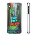 Urban Graffiti Phone Case - Gritty Streetwear for Boys