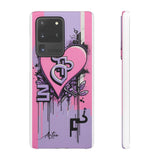 Graffiti Phone Case: Urban Chic for Girls with London Skylin - Phone Case by Printify | Unique designs from ArteoDesign