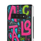 Graffiti Phone Case for Girls: Urban Chic Meets Street Style - Phone Case by Printify | Unique designs from ArteoDesign