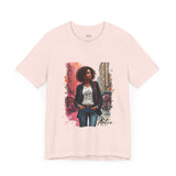 Cityscape Fashion Graphic T-Shirt – Chic Urban Style Art Tee