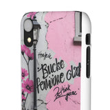 Graffiti Phone Case: Urban Chic with a Feminine Twist - Phone Case by Printify | Unique designs from ArteoDesign