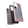 Y2K Butterfly Pink iPhone Case – Glitter Aesthetic