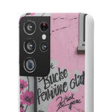 Urban Graffiti Phone Case for Girls - Soft Neon Street Art