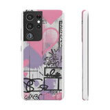 Graffiti-Inspired Phone Case: London Skyline for Girls - Phone Case by Printify | Unique designs from ArteoDesign