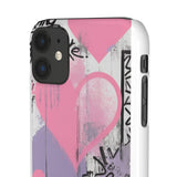 Urban Graffiti Chic Phone Case - Street Art for Girls