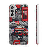 Edgy London Street Art Graffiti Phone Case for Boys