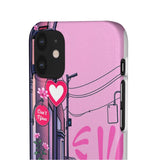 Graffiti Streetwear Phone Case for Girls - Soft, Bold Style