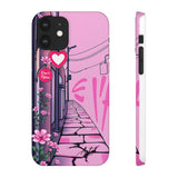 Graffiti Streetwear Phone Case for Girls - Soft, Bold Style