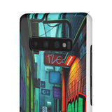 Urban Graffiti Chic: London Skyline Phone Case for Girls - Phone Case by Printify | Unique designs from ArteoDesign