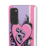 Feminine Graffiti Phone Case for Girls - Bold Street Style