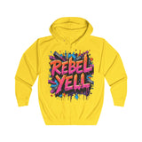 Women’s Rebel Yell Graffiti Hoodie - Bold Urban Streetwear