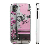 Urban Graffiti Phone Case for Girls - Soft Neon Street Art