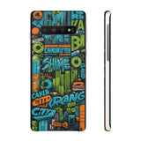 Urban Graffiti Style Phone Case - Cool and Chic for Girls