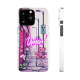 Graffiti-Inspired Phone Case: London Skyline Urban Chic - Phone Case by Printify | Unique designs from ArteoDesign