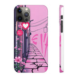 Graffiti Streetwear Phone Case for Girls - Soft, Bold Style