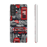 Edgy London Street Art Graffiti Phone Case for Boys