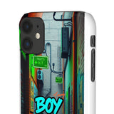 Urban Graffiti Phone Case for Boys - Gritty Streetwear Style