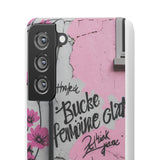 Urban Graffiti Neon Street Art Soft Phone Case for Girls