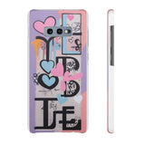 Graffiti Phone Case for Girls: Urban Chic Meets Feminine Sty - Phone Case by Printify | Unique designs from ArteoDesign