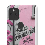 Urban Graffiti Neon Street Art Soft Phone Case for Girls