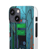 Graffiti-Inspired Phone Case for Girls: Urban Chic Style - Phone Case by Printify | Unique designs from ArteoDesign