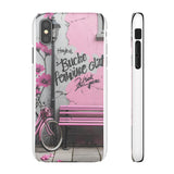 Urban Graffiti Phone Case for Girls - Soft Neon Street Art