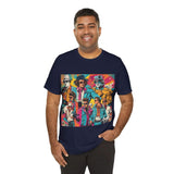 Retro Throwback T-Shirts: Men's Urban Streetwear Collection - T-Shirt by Printify | Unique designs from ArteoDesign