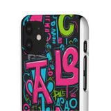 Graffiti Phone Case for Girls: Urban Chic Meets Street Style - Phone Case by Printify | Unique designs from ArteoDesign