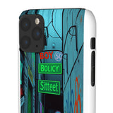 Graffiti-Inspired Phone Case for Girls: Urban Chic Style - Phone Case by Printify | Unique designs from ArteoDesign