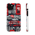 Edgy London Street Art Graffiti Phone Case for Boys