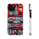 Edgy London Street Art Graffiti Phone Case for Boys