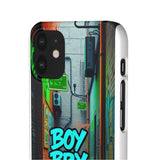 Urban Graffiti Phone Case for Boys - Gritty Streetwear Style