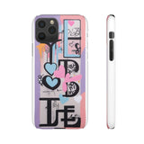 Graffiti Phone Case for Girls: Urban Chic Meets Feminine Sty - Phone Case by Printify | Unique designs from ArteoDesign