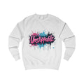 Unstoppable Navy Sweatshirt – Graffiti-Inspired Graphic
