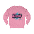 Unstoppable Navy Sweatshirt – Graffiti-Inspired Graphic