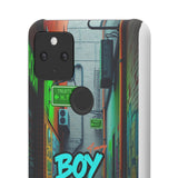 Urban Graffiti Phone Case for Boys - Gritty Streetwear Style