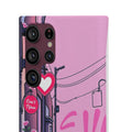 Graffiti Streetwear Phone Case for Girls - Soft, Bold Style